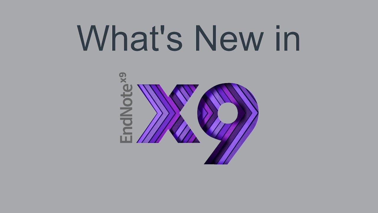 Endnote X9 Download For Mac